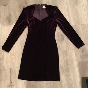 Vintage 1980’s Niki Livas velvet dress